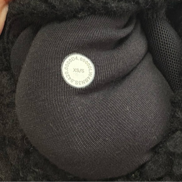 Lululemon Scuba Oversized Sherpa 1/2 Zip Pullover Black Hooded Size XS/Small - Picture 6 of 9